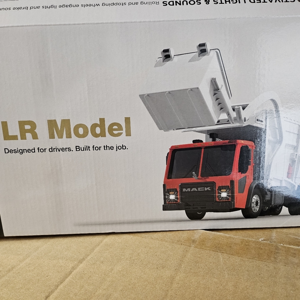 First gear 25th scale garbage truck lights and sound